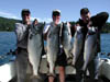 June 2002 - 47.5, 31, 19, 12, 10 lbs. Chinook, Otter Point